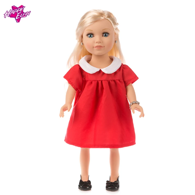 Buy Red Doll Handmade baby New BornFashion Clothes Dress for 18inch Girl Doll