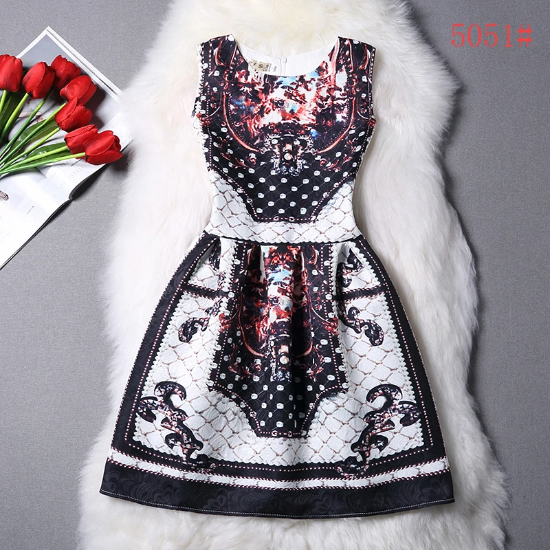 Красивые Дешевые Лето 2017 Платья Бразилия Хиппи Абстрактный Узор Рукавов Печати