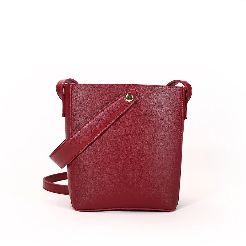 

Bucket Bag Bags for Women 2018 Super Fire New Simple Bucket Portable Handbag Casual Shoulder Slung Tool