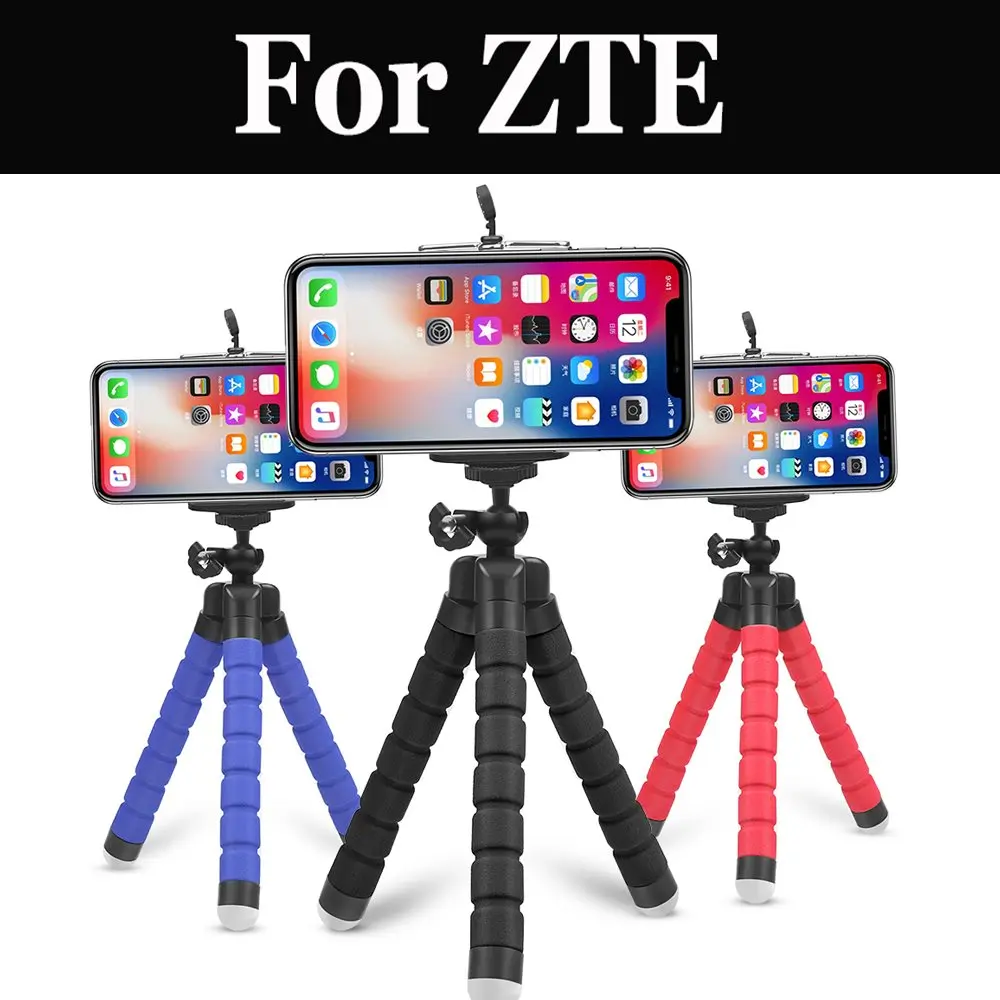 Мини Гибкий штатив Осьминог для Zte Nubia M2 Lite My Prague S N1 N2 V18 X Z11 Z17 Z18 Mini Z17s Tempo Go