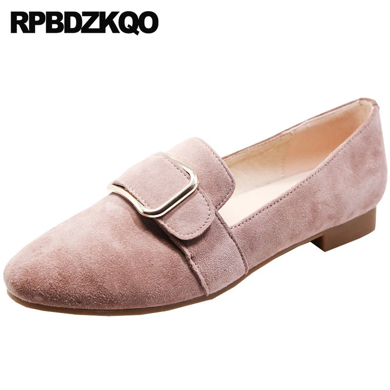ladies pink flats