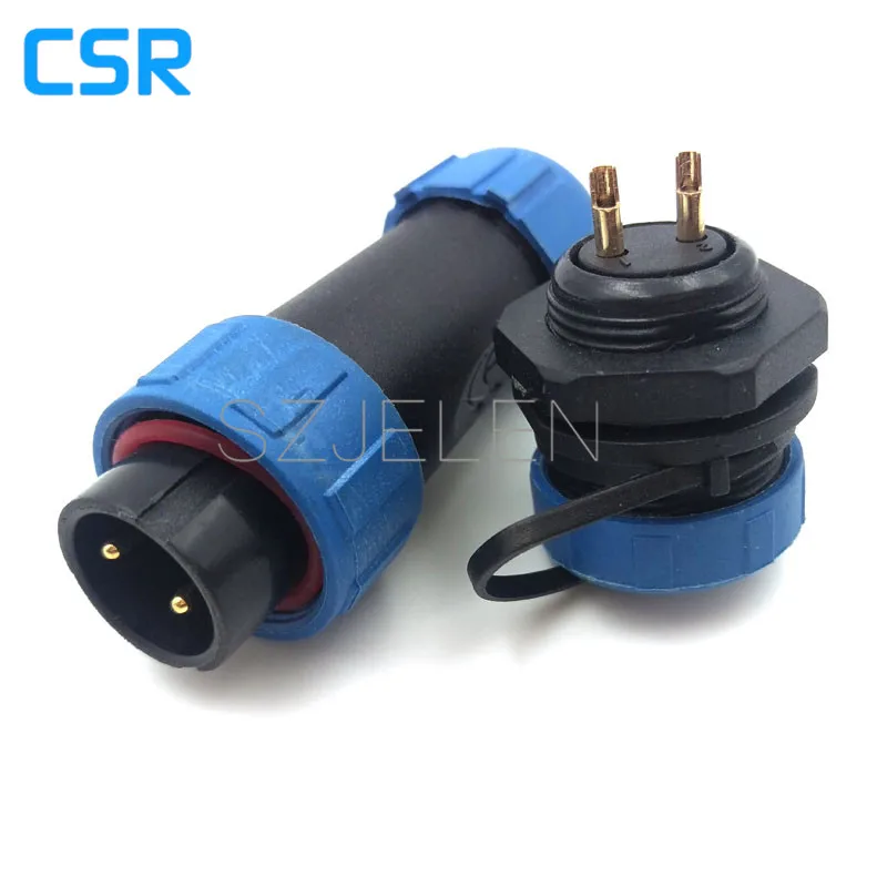 SY1710, SZJELEN 2 pin connector,Automotive waterproof