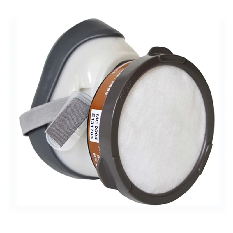 

5 in 1 1201 Gas Mask Respirator with Filters Spray Paint Mask Chemical Pesticide Dust Proof Respirator Protective Mask Set