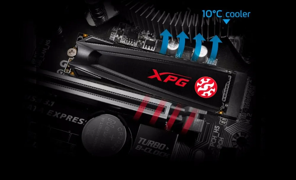 ADATA XPG GAMMIX S11 Pro PCIe Gen3x4 M.2 2280 твердотельный накопитель для ноутбука, настольного компьютера, внутренний жесткий диск 256 г 512