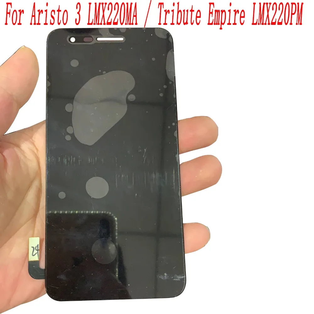 

5.0'' Black Full LCD DIsplay + Touch Screen Digitizer Assembly For LG Aristo 3 LMX220MA / Tribute Empire LMX220PM