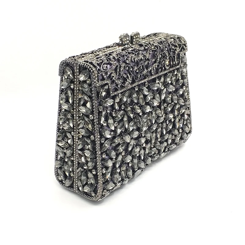 Модный женский кошелек для свадебной вечеринки, сумочка с бриллиантами, роскошные клатчи, элегантные кошельки с кристаллами
