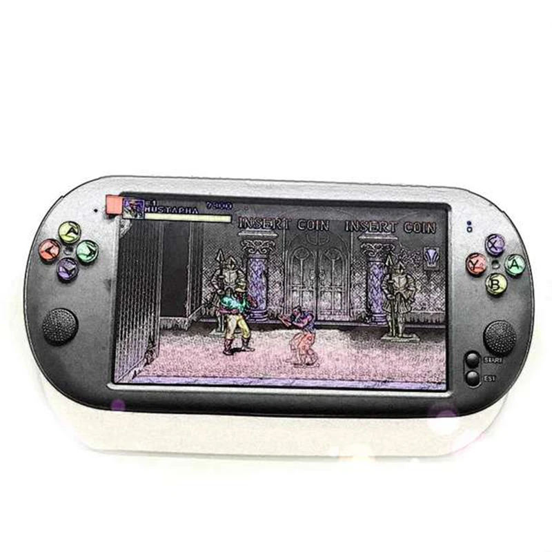 Powkiddy 7 дюймов игровая консоль портативная поддержка для Neogeo аркадных видеоигр