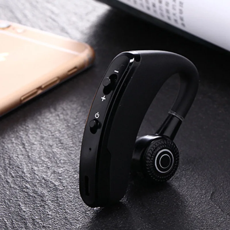 V9 свободные руки бизнес Bluetooth наушники с микрофоном Голосовое управление беспроводная Bluetooth гарнитура ror привод шумоподавление