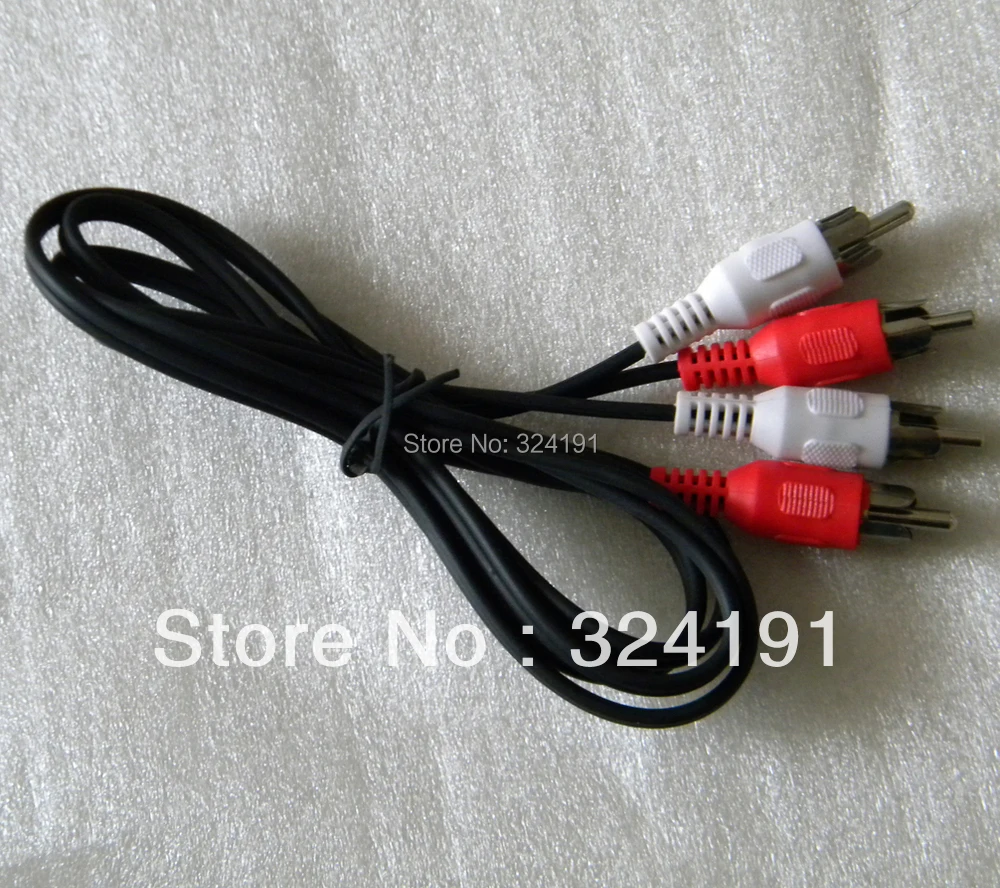 

FREE SHIPPING 2 RCA to 2 RCA CABLE, Brand new AUDIO VIDEO AV CABLE .