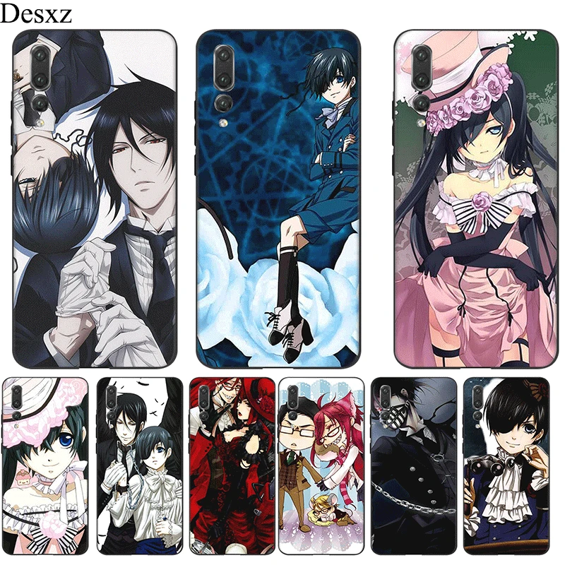 Mobile Phone Case For Huawei Y5 Y6 Y7 Y9 Prime Mate 10 20 Pro Nova 2i 3i 2 3 4 Lite Cover Anime Black Butler Kuroshitsuji | Мобильные