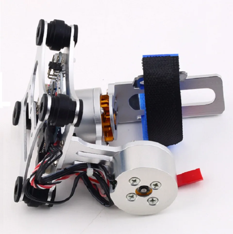 CNC Photo FPV Quadcopter BGC 2 Axis Metal Brushless Gimbal W/ Controller For GoPro 2 3 Camera DJI Phantom 1 2 Walkera X350 Pro