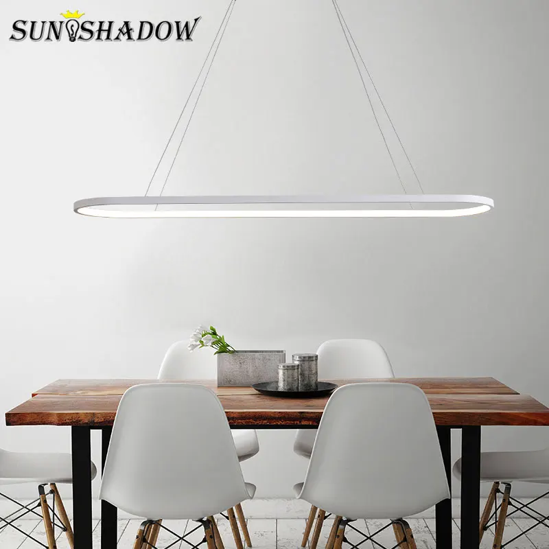  Modern Pendant Light LED Pendant Lamp White&Black finished For Dining room Living room Kitchen Ligh - 32981886837