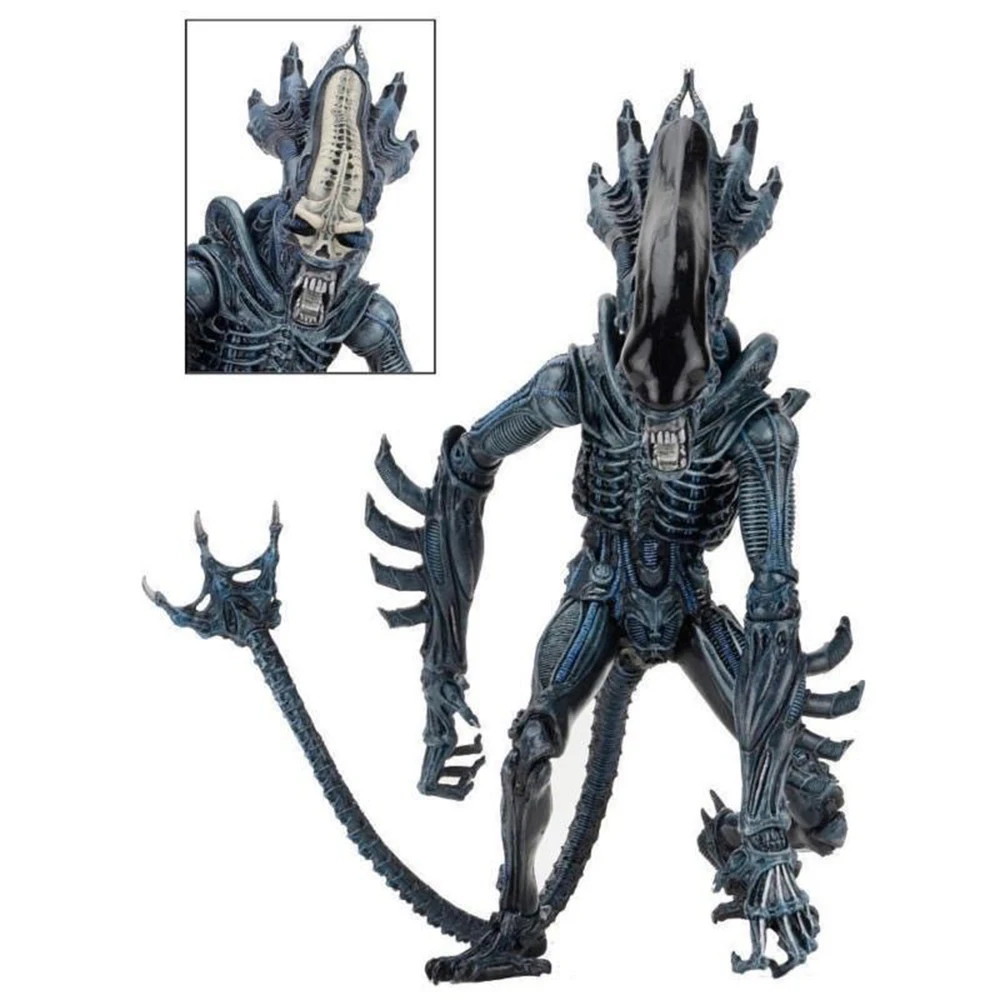 Genuine NECA Gorilla Alien Kenner With Face Hugger 18CM PVC Figure Model