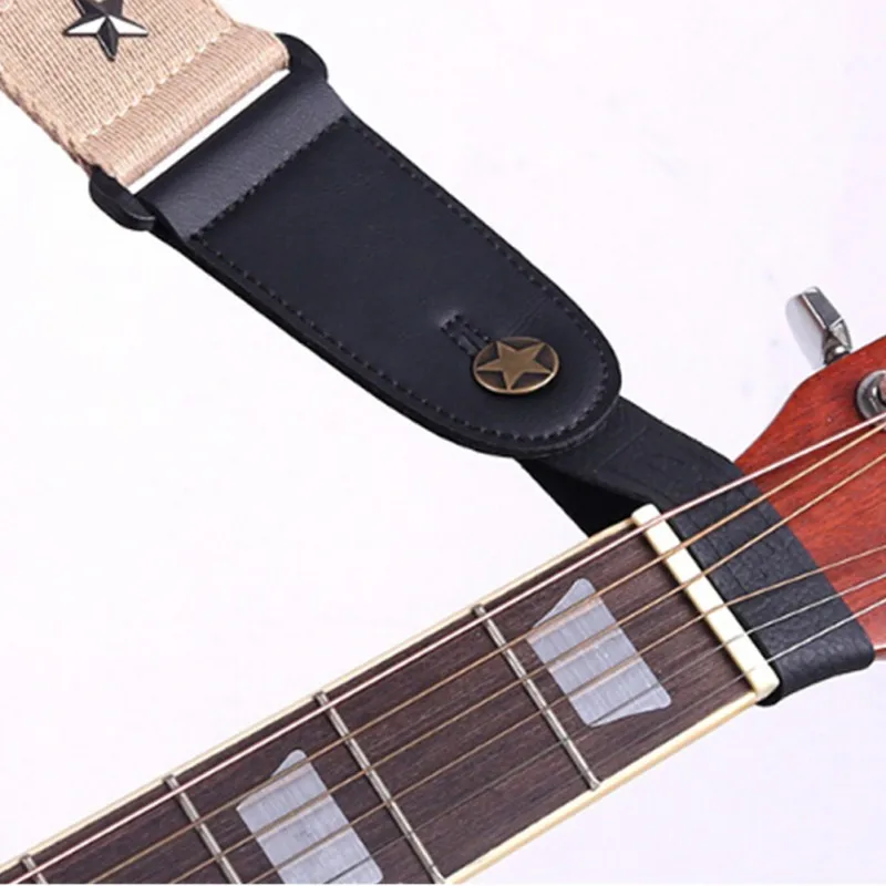 Кожаный ремешок для Гитары держатель Кнопка безопасный замок для акустической для классической электрогитары бас