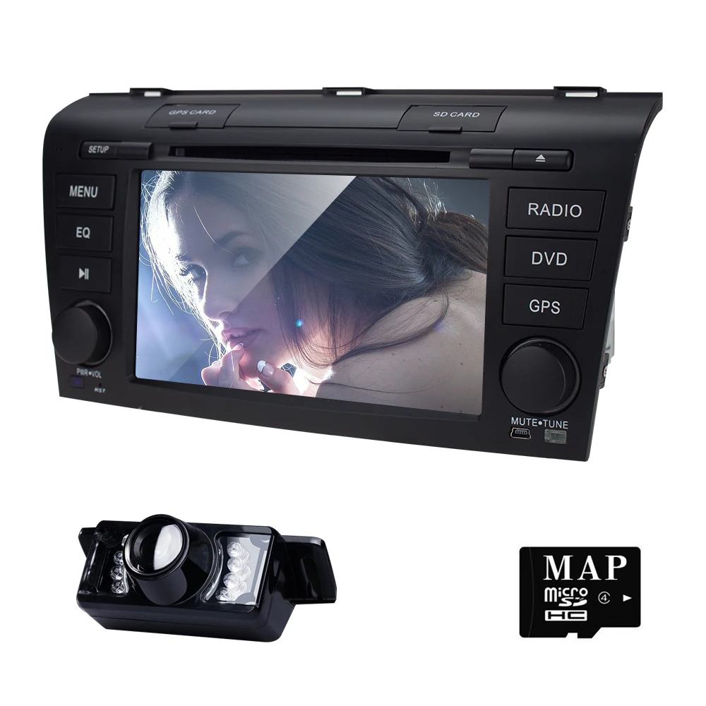 7 2 din AutoRadio Car DVD Stereo Player for MAZDA3 MAZDA 3 2004 2005 2006 2007