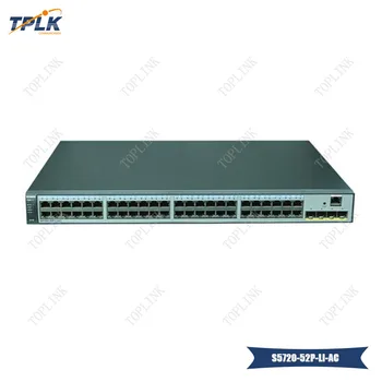 

Hot sale S5720-52P-LI-AC Switch Ethernet Standard Gigabit 48 Ethernet 10/100/1000 ports POE Managed Network switch 4 SFP port