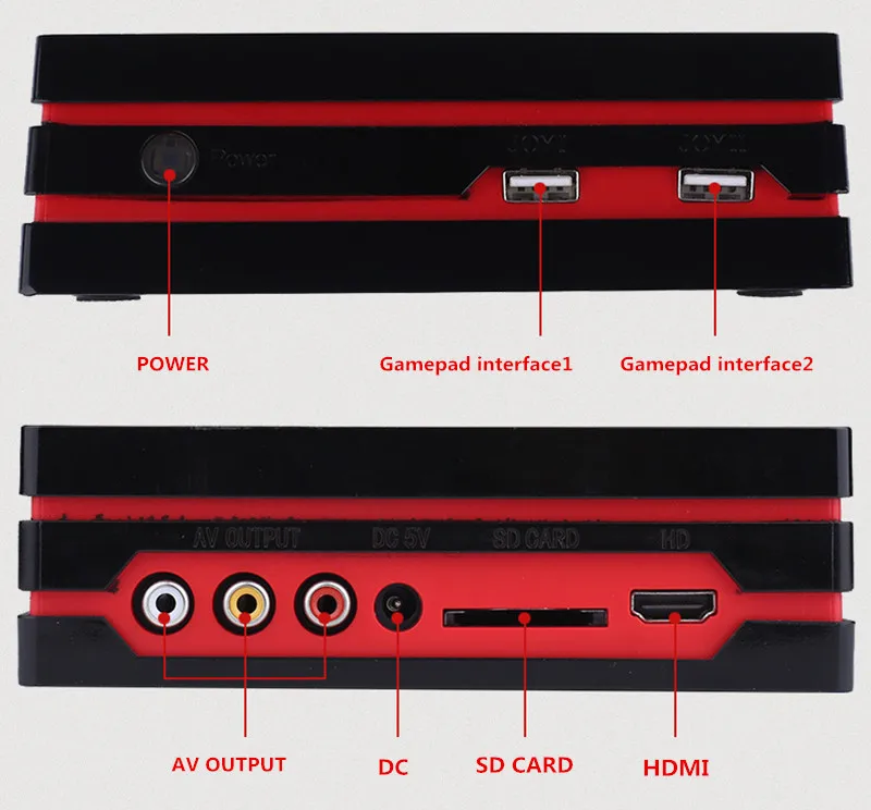 4K HDMI видео игровая консоль с беспроводным контроллером встроенный в 600 классические игры 64 бит семейный ТВ Ретро игровая консоль