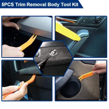 

FUNN-435 Pcs Car Retainer Clips & Plastic Fasteners Kit - 19 Most Popular Sizes Auto Push Pin Rivets Set -Door Trim Panel Clip