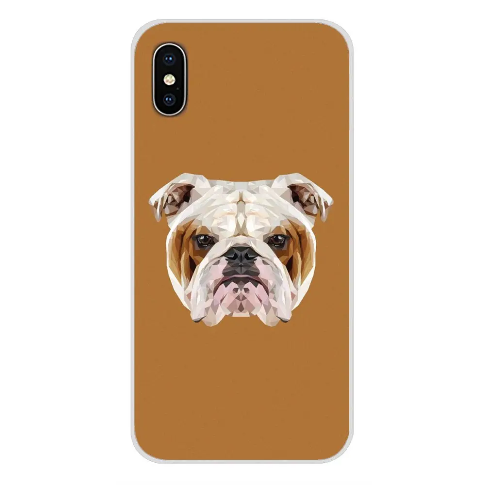 Мягкие чехлы из ТПУ для Apple IPhone X XR XS MAX 4 4s 5 5S 5C SE 6 6 S 7 8 Plus ipod touch 5 6 Dog Polynesian английский Бульдог мода - Цвет: images 10