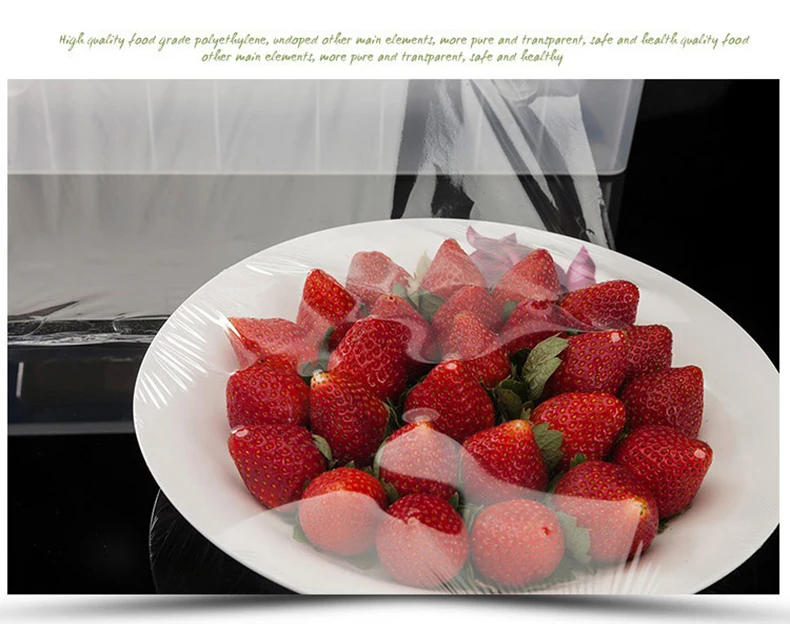 1 Pe,Fresh keeping filmplastic wrap,fruit,Fresh,vegetables,food,Stretch film,kitchen,High viscosity,Freezicial,Hotel,Slimming,Beauty,Packed fast food,dustproof,protection (6)