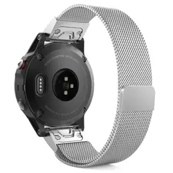 Ktab Smart интимные аксессуары ремешок для Garmin Fenix 5 Quick Fit 22 мм часы Milanese Loop нержавеющая сталь сетки Замена