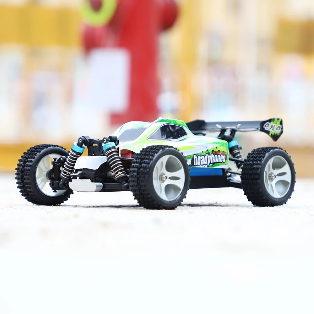 Оригинальный WLtoys A959B Багги внедорожник 2 4G 1/18 4WD RC автомобиль Высокая скорость 70
