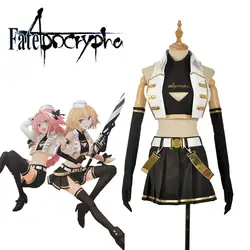 Fate Apocrypha косплэй костюм для взрослых размеры Жанна д 'Арк гонки платье Униформа Хэллоуин Карнавальный