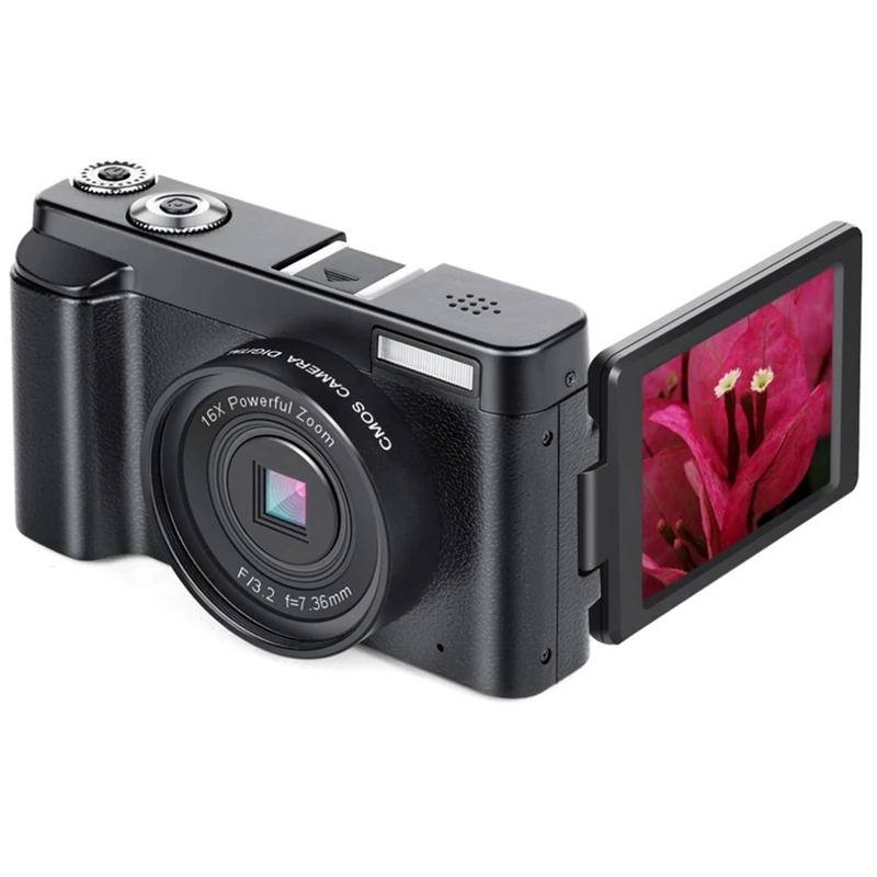 Микро-Камера, цифровая видеокамера Hd 1080 P 24Mp 3,0 дюймов Tft Дисплей 16X зум Цифровая видеокамера DV видеокамера цифровая однообъективная зеркальная Dc101(E