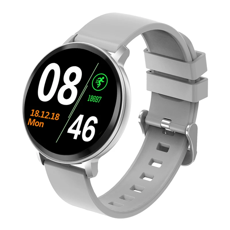 S8 Смарт-часы для женщин Android фитнес-трекер монитор сердечного ритма умные часы для мужчин кровяное давление кислородный фитнес-браслет - Цвет: white
