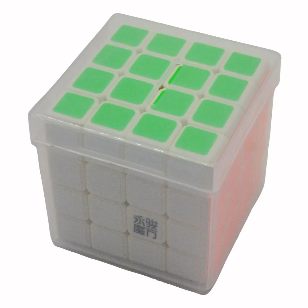Прозрачный PP волшебный куб защитный ящик для 62 мм 4x4x4 волшебный куб