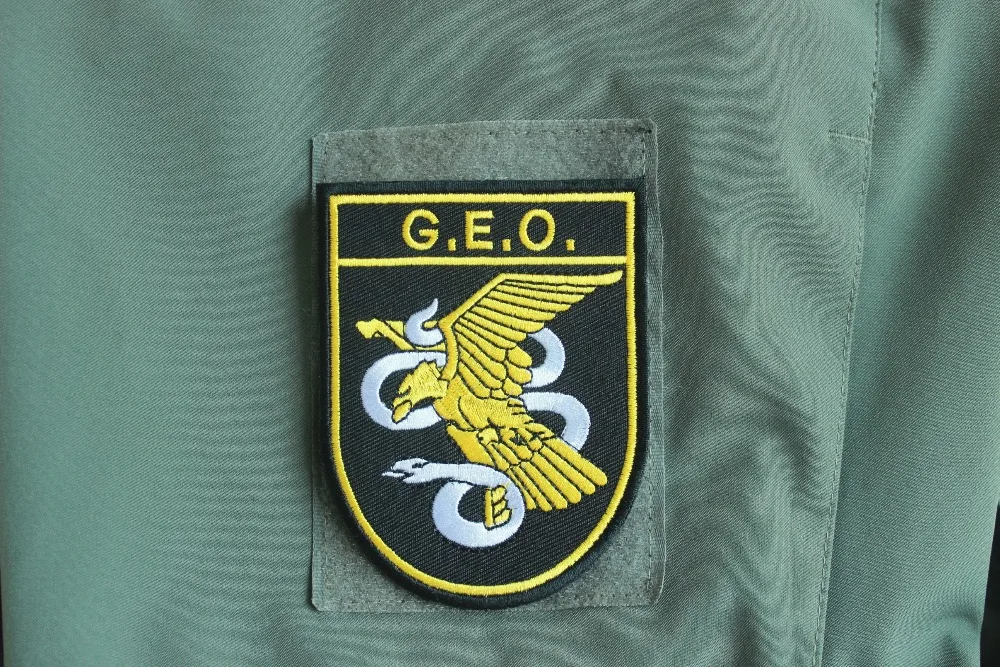 

Spain National Police Special Forces SWAT GEO PATCH GOES Logo Espana Policia EAGLE AND SNAKE patch badge