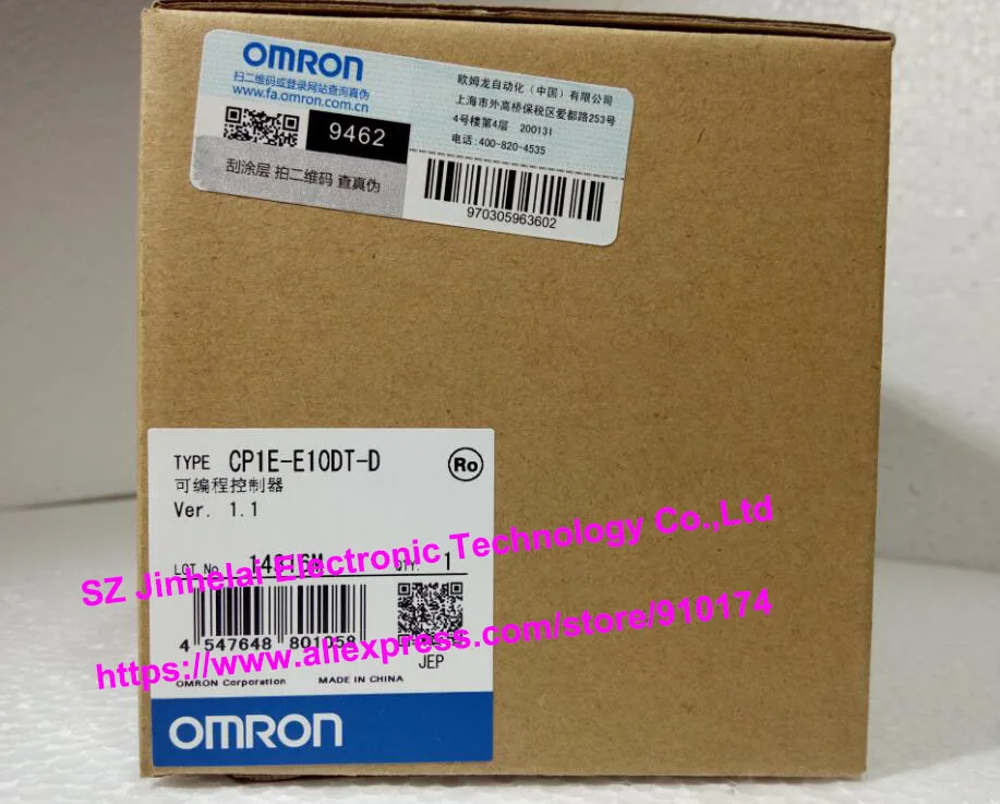 

New and original CP1E-E10DT-D PLC controller