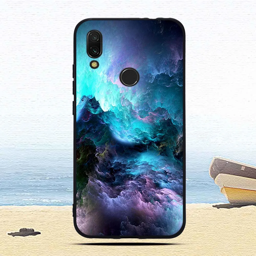 Для Xiaomi Redmi 7 Чехол Redmi 7 чехол Мягкие силиконовые с рисунком задняя крышка для Coque Redmi7 Xiaomi Redmi 7 Чехол для телефона бампер - Цвет: 19