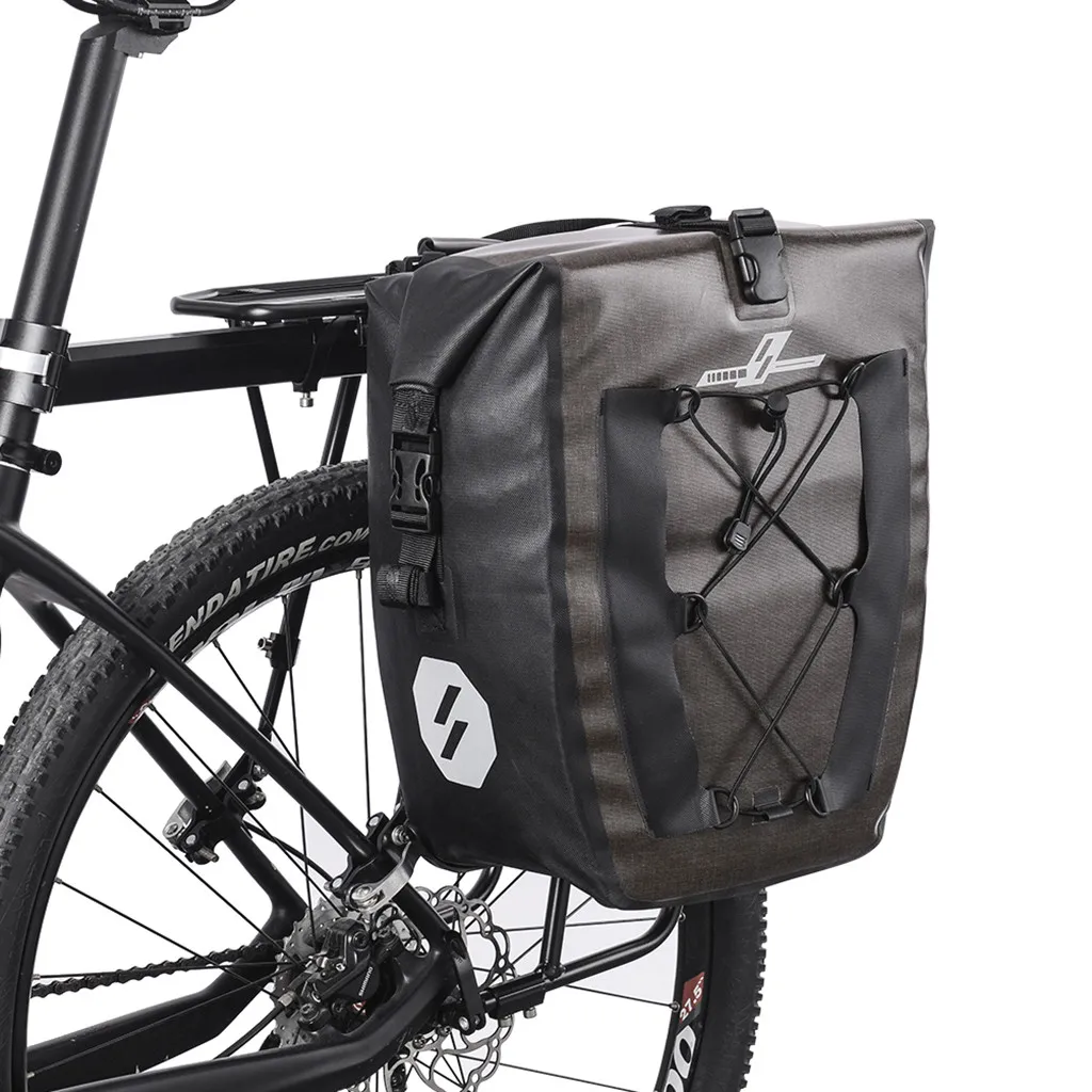 Горный шоссейный велосипед 3 в 1, сумки для багажника, велосипедная двойная боковая задняя стойка, заднее сиденье, водонепроницаемая сумка для багажника