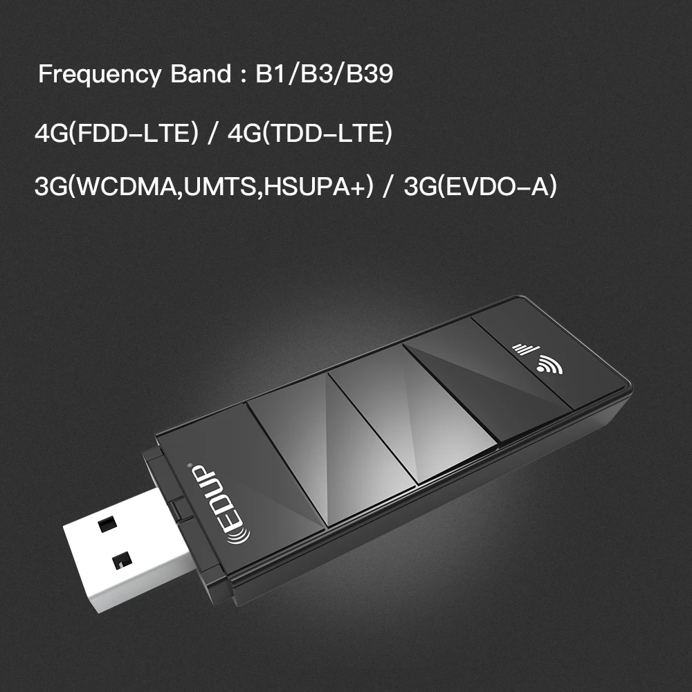 Koop EDUP 150 Mbps 4g USB WiFi Dongle LTE Universele USB Modem Ondersteuning 3g 4g Nano Sim kaart Mobiele Breedband voor PC Telefoon etc.