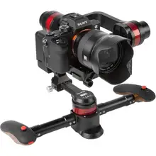 Best Seller 2017 New Brand Wenpod MD2 3 axis 64 Bits Smart Steadycam Gimbal Camera DSLR Video Stabilizer FPV black brushless for Canon/Nikon/BMPCC ect