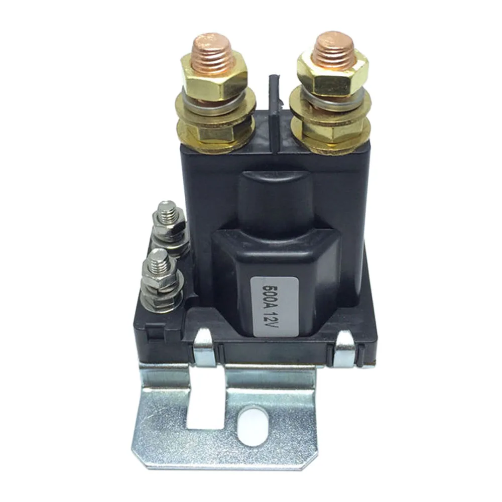 

4 Pin SPST Car Auto Start Relay Contactor 12V 500A Double Battery Isolator Off On Control Start relay for Forklift Engineering