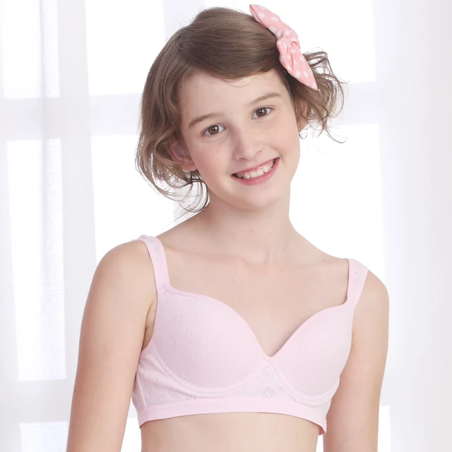 Louis Viv Lul Female Child Underwear 100% Cotton Young Girl Bra