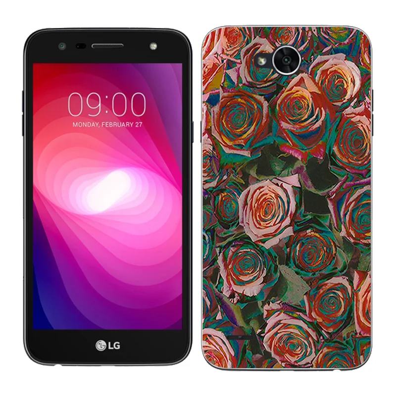 5,5 ''чехол для LG X power 2 с необычным рисунком для LG X power 2 M320 M320N, мягкие чехлы для LG X power 2, чехлы для телефонов - Цвет: 15