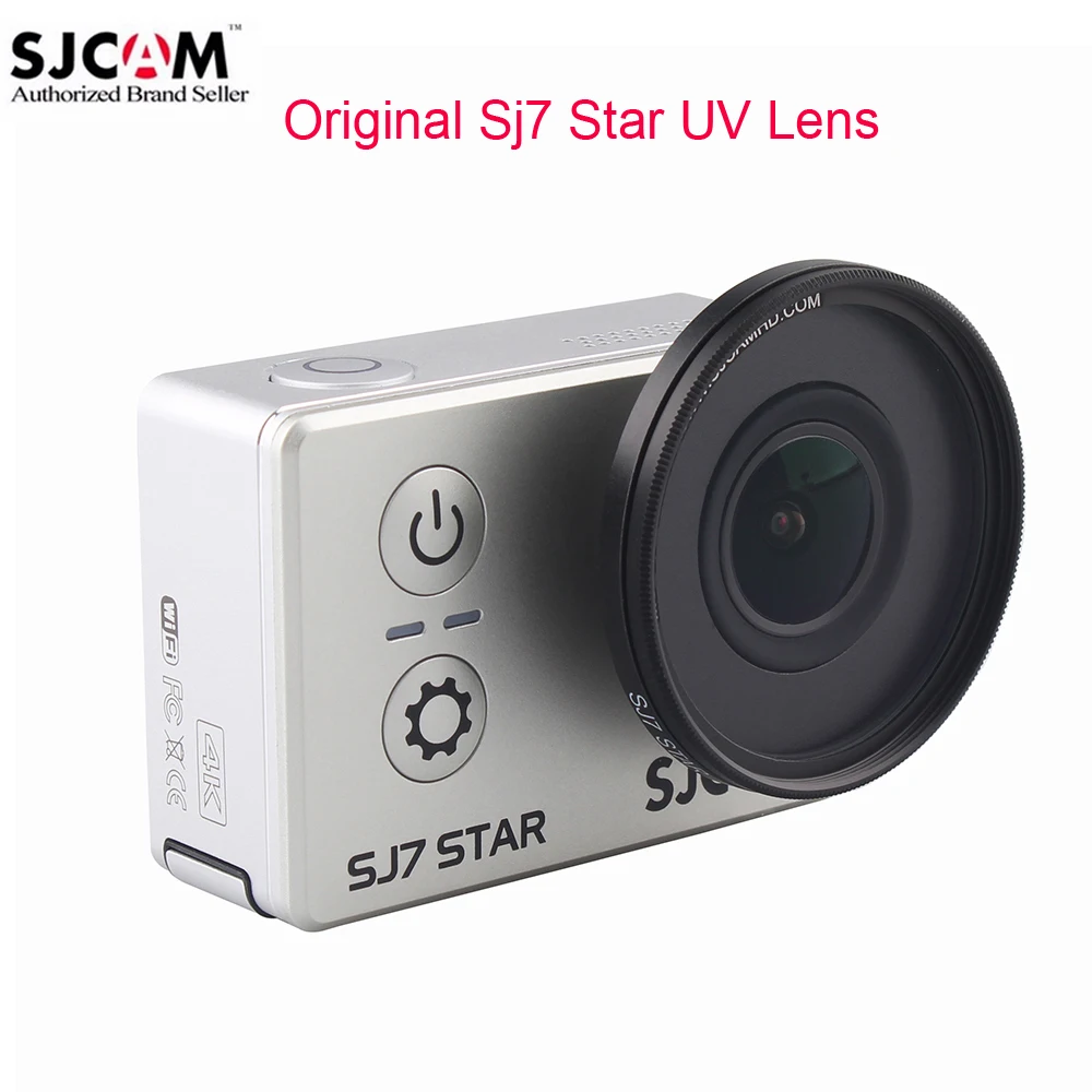 Original SJCAM Accessories SJ7 Star MC UV Lens Protection Cap Anti Scratch UV Filter Lens For