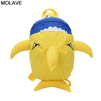 

MOLAVE Backpacks Cute Cartoon Animal Backpack Baby Toy School Bag Kids Outdoor Travel Pack Bag Student Kindergarten Bags 22MAY14