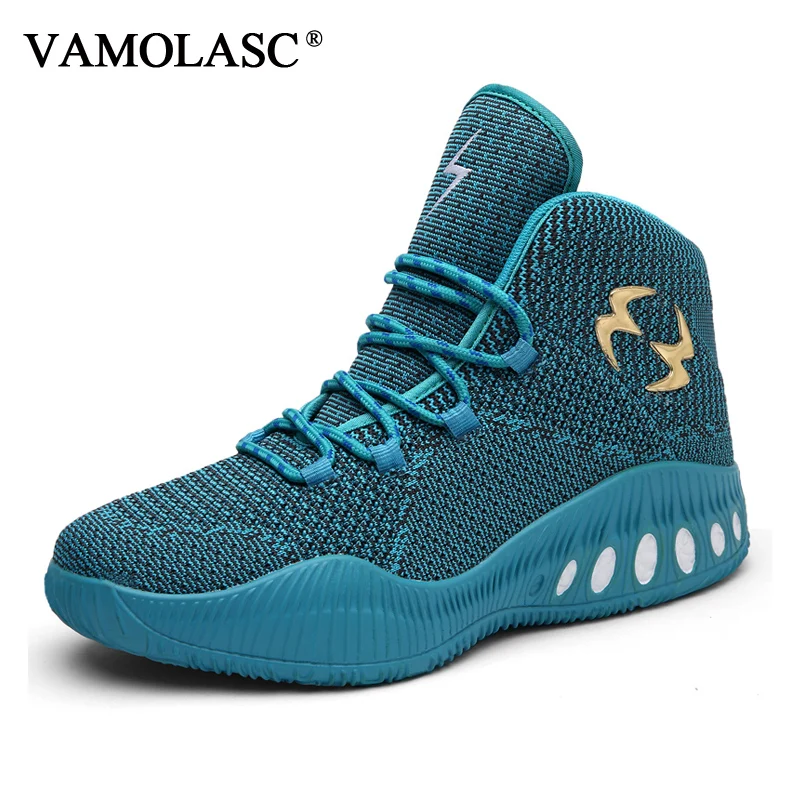 VAMOLASC New Men's Comfortable Basketball Shoes Mesh Cushioning