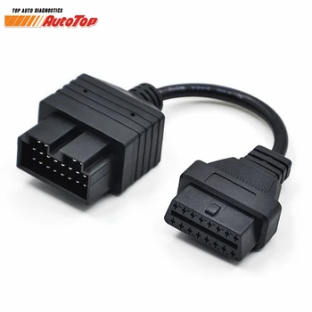 

Newest OBD Cable for KIA20 Pin to OBD 2 16Pin OBDII Connector Female Diagnostic Cable Kia Connector Adapter 16 Pin OBD Cable