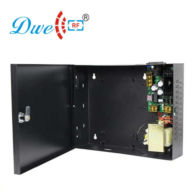 DWE CC RF контроль доступа наборы 110 В 220 В Плата управления доступом коробка питания suppy чехол с заказной разъем типа