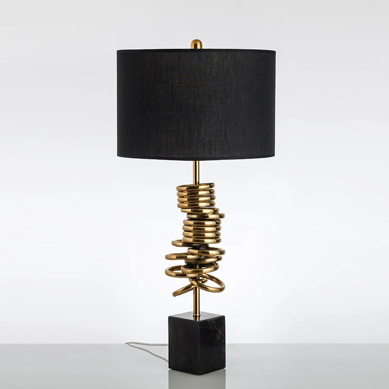 Metal Rings Table Lamp  3