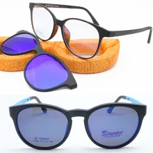 005 ULTEM rectro форма оптические очки оправа с мегнатическим зажимом на съемные поляризованные очки для близоруких солнцезащитные очки при дальнозоркости для дам