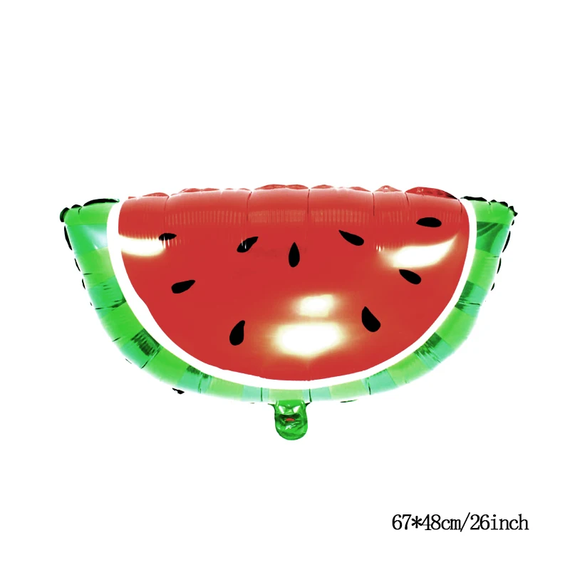 L watermelon Safari Globo Фламинго/ананас фольгированные гелиевые шары воздушные шары для счастливого дня рождения украшения для взрослых мероприятий балон - Цвет: L watermelon