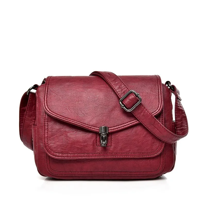 2018 Female Leather Messenger Bags Sac A Main Crossbody Bags For Women Vintage Shoulder Bag Bolsas Femininas Designer Handbags 2018 Female Leather Messenger Bags Sac A Main Crossbody Bags For Women Vintage Shoulder Bag Bolsas Femininas Designer Handbags
