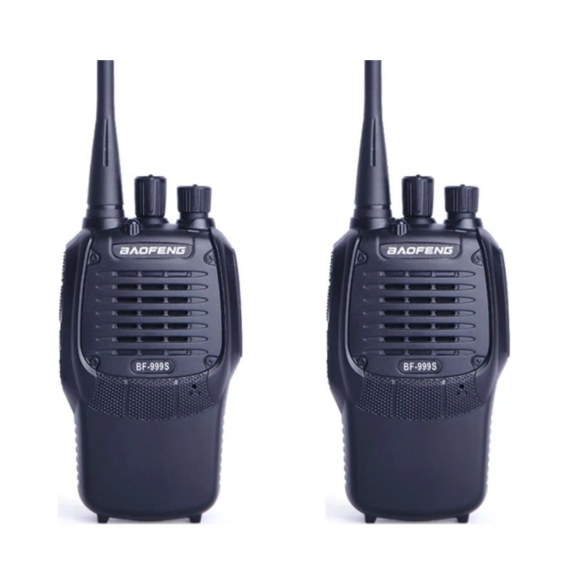 

2PCS BaoFeng BF-999s Walkie Talkie(Upgraded version of bf-888s) Two Way Radio Frequency 400-469.995MHz(Black)