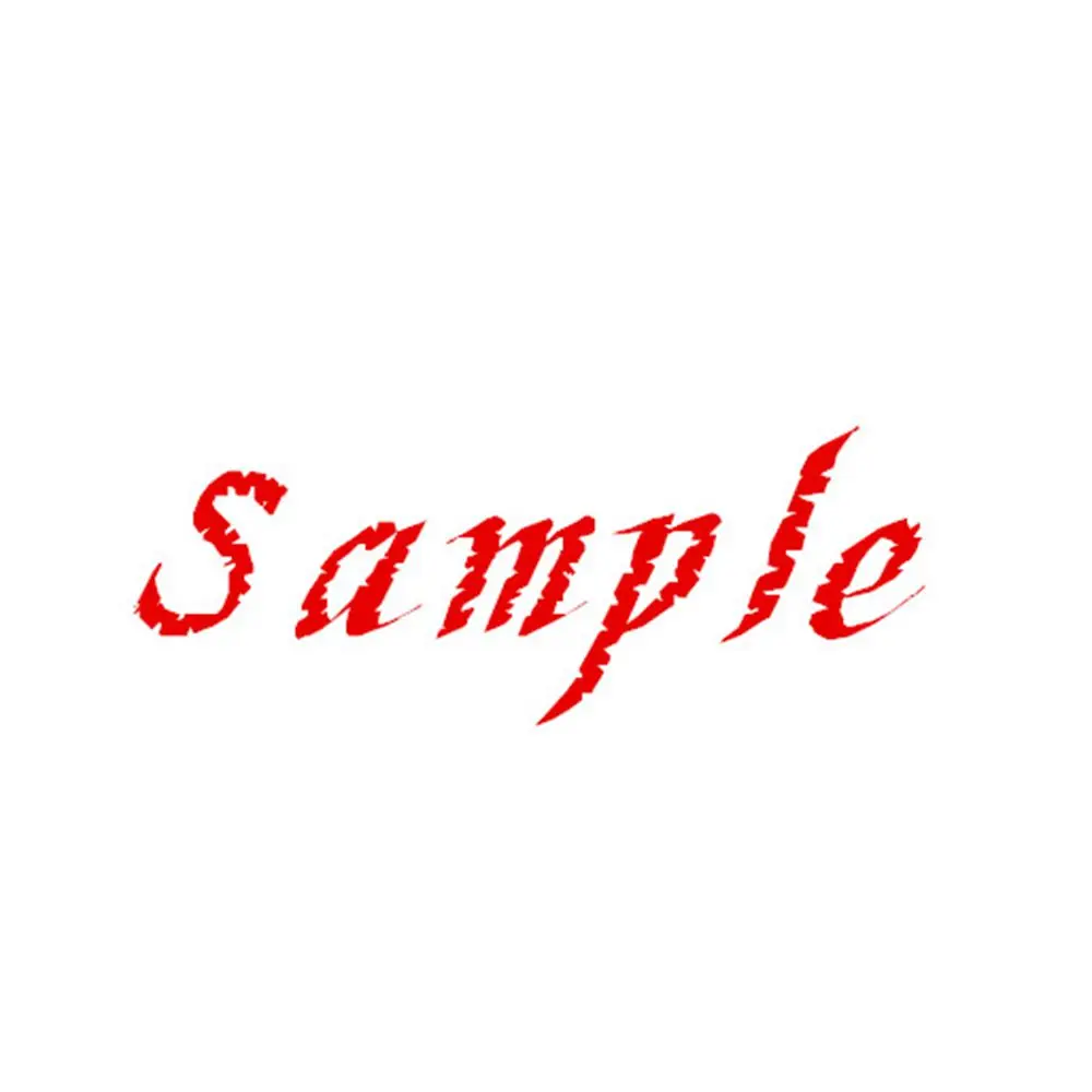 

The Sample Fee According to Customer's Drawing Custom Charge Shipping Cost Convenient Payment